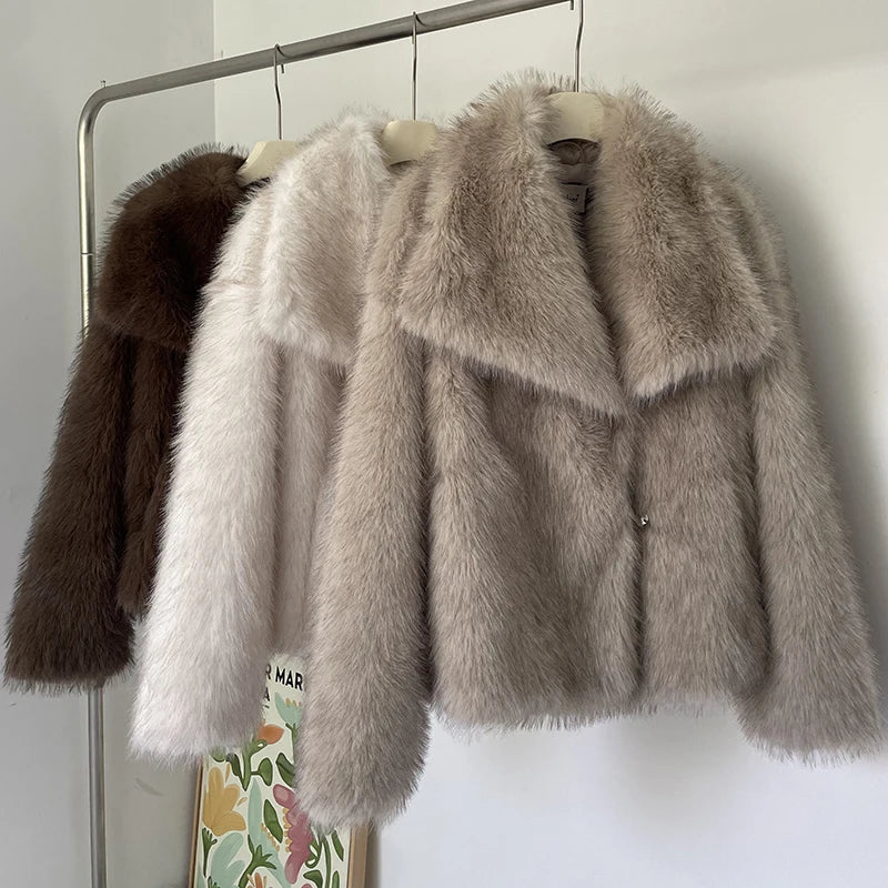 Faux Fur Coat